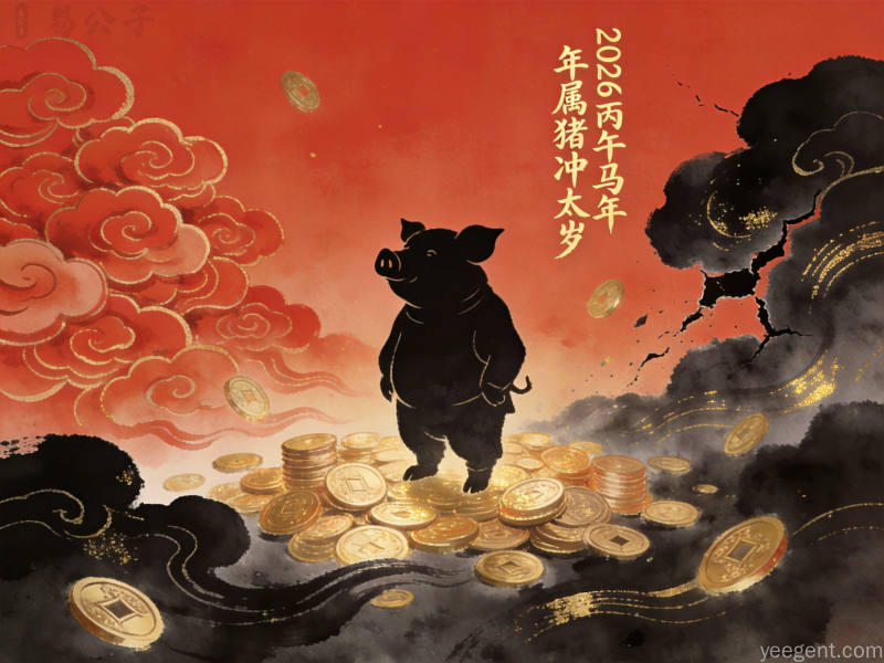 预警！属猪人2026最怕这3件事，犯一个破大财