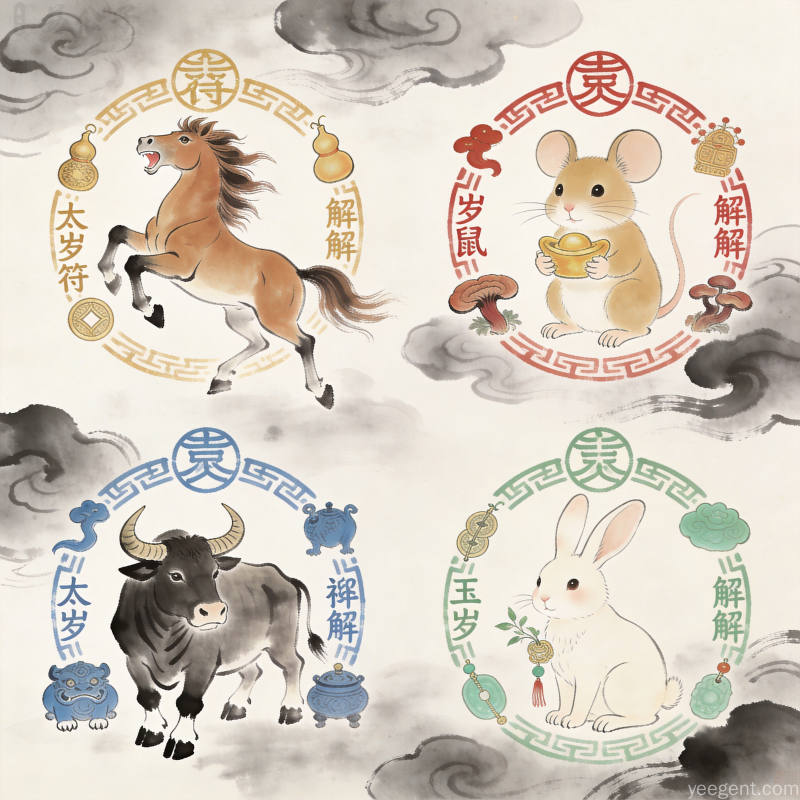 探寻年值年生肖出炉中马鼠牛兔注意的深层寓意,文化解读与传承