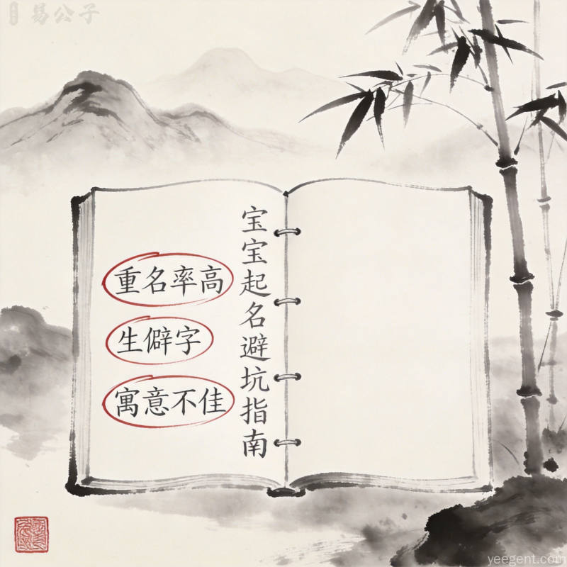 宝宝起名核心避坑:这6个错误,90%的爸妈都在犯配图1 宝宝起名核心避坑:这6个错误,90%的爸妈都在犯配图1