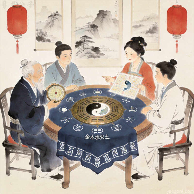 八字合婚不是迷信:藏在干支里的亲密关系心理学配图3 八字合婚不是迷信:藏在干支里的亲密关系心理学配图3
