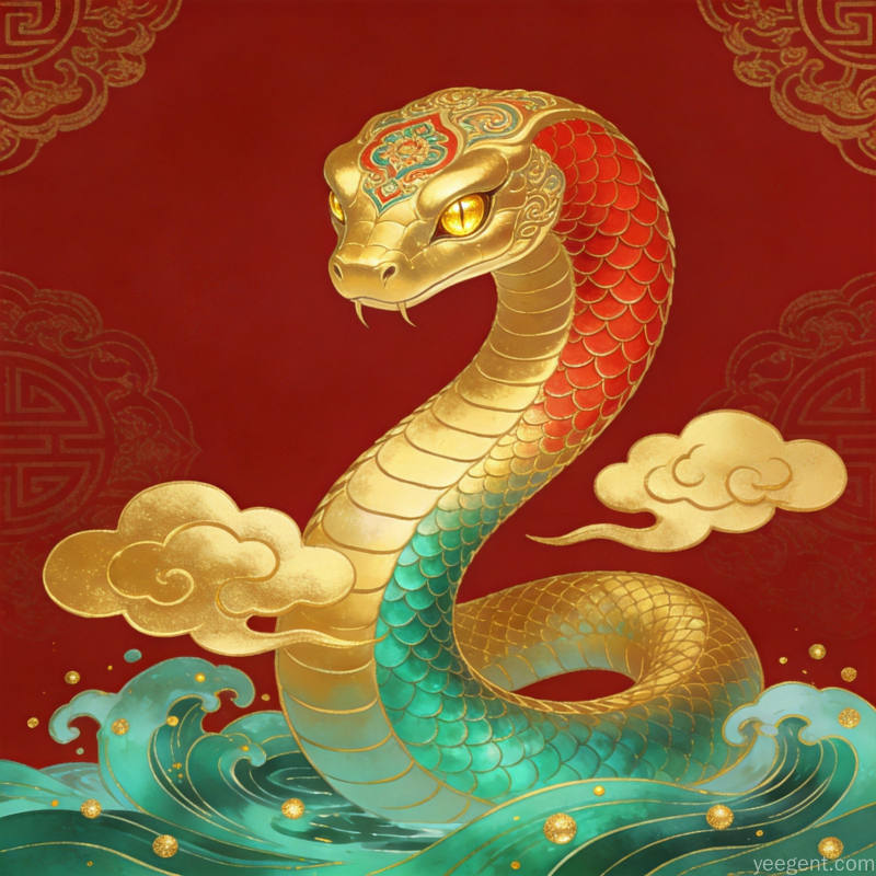 探寻蛇年生肖水为何爆火出圈中年轻人的的深层寓意,文化解读与传承