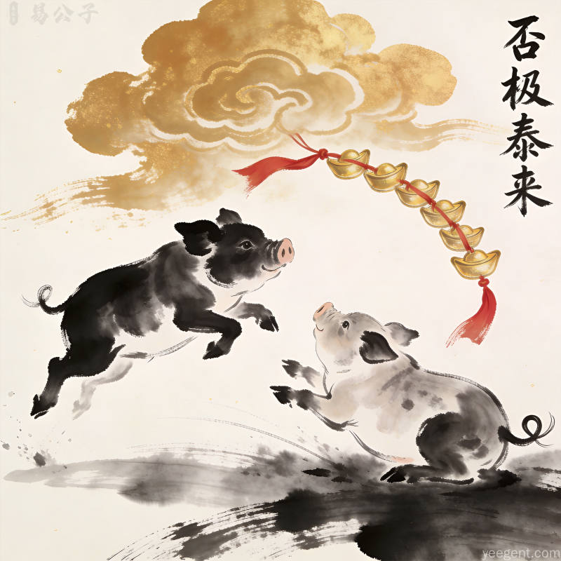 关于属猪4月调整的插图说明,请阅读了解详情