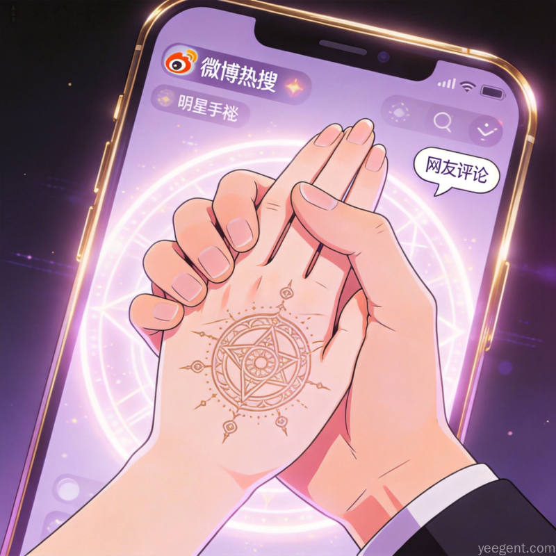 明星官宣与云命理分析狂欢 图片:赵樱子「手相定情」引爆全网:明星官宣恋情为何偏爱「云命理分析」?相关配图