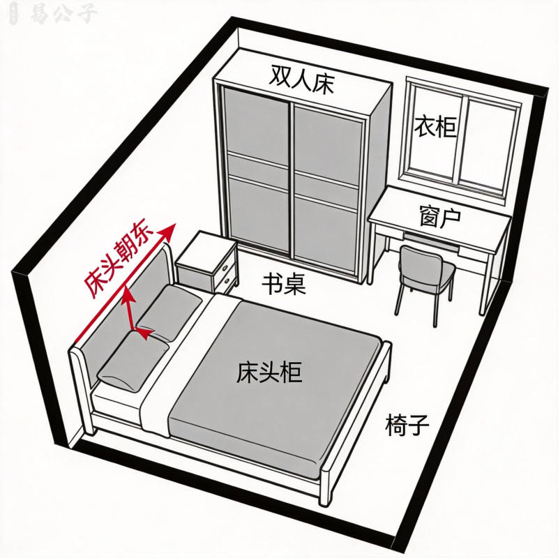 卧室床头朝向有讲究！居住布局师详解床位摆放的四大要点