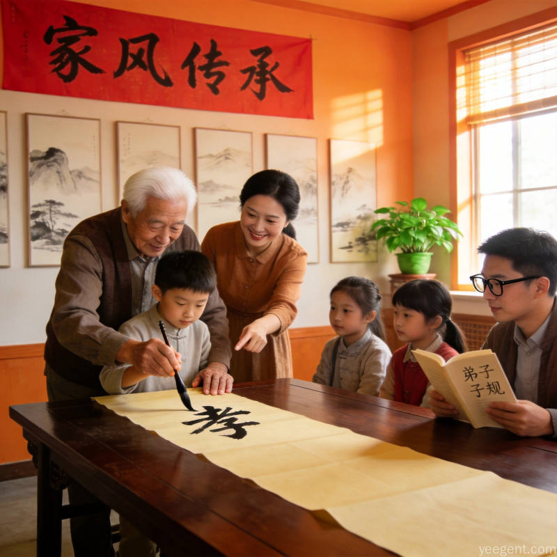 家风家训传承,国学教育,2026年传统文化复兴