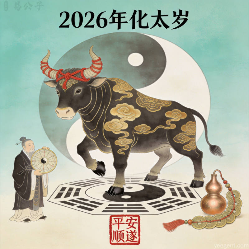 属牛人2026年害太岁全解:丑午相害如何调理小人暗耗