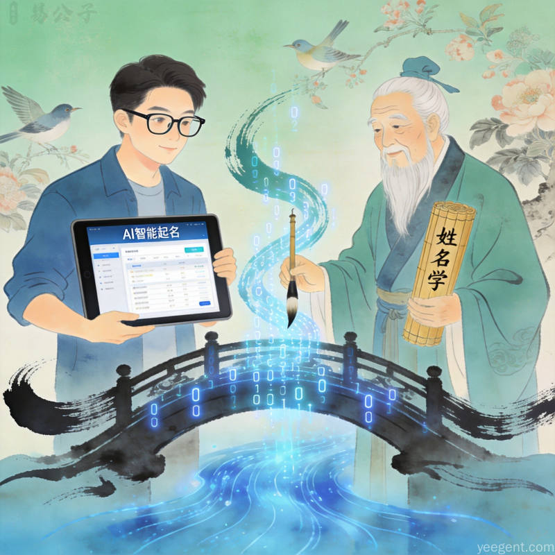 图片:【2026取名新趋势:AI起名+五行生克+查重必查成标配】相关配图