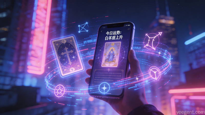 赛博玄学观察:为什么年轻人越来越迷星座和塔罗?深度解析当代玄学消费现象