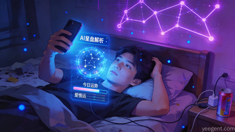 赛博玄学观察:为什么年轻人越来越迷AI命理分析
