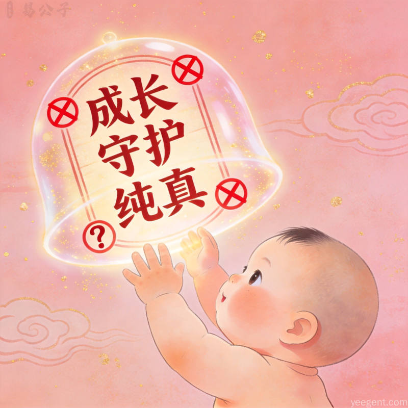 取名禁区插图:生僻字、谐音梗、网红名等取名雷区警示图,2026宝宝起名必看