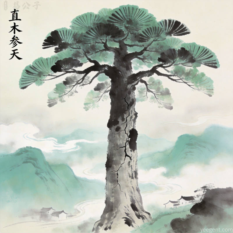甲木日主:直木成林的命理密码与性格底色