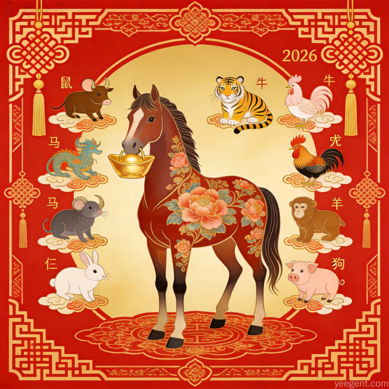 图片：2026丙午马年十二生肖全年走势发展完整版：火马当旺各生肖走势发展全解析相关配图