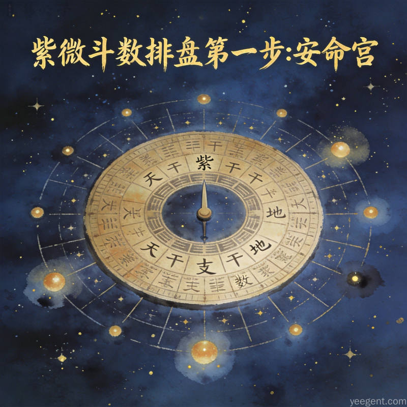 紫微斗数入门:从三步法开始学排盘