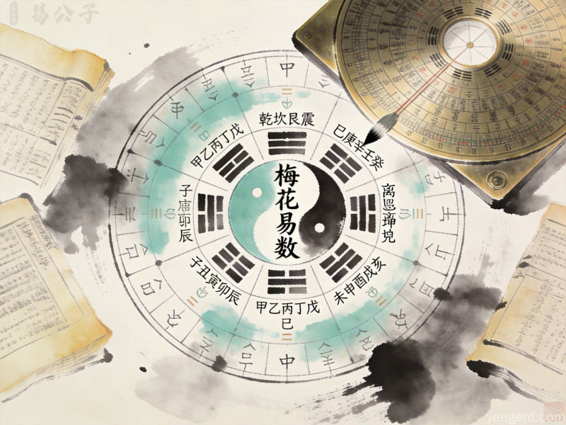 梅花易数新玩法手机号车牌号也能起卦走势分析传统文化介绍