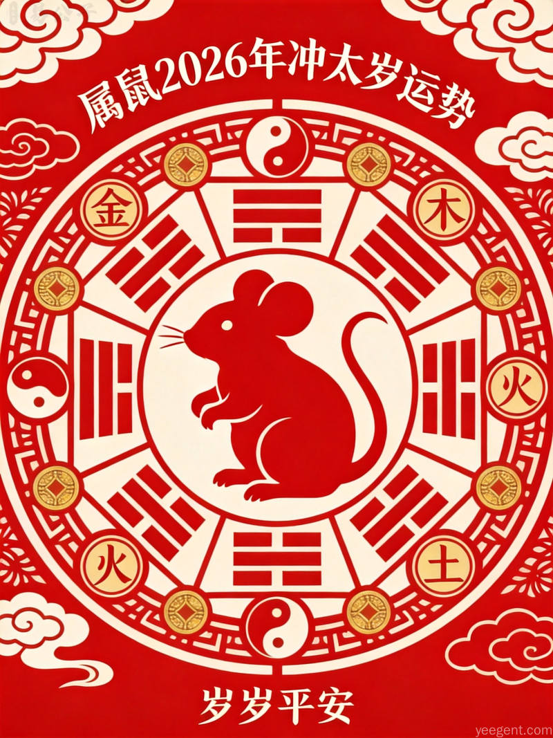 属鼠人年冲太岁水火激荡中的破局之道传统文化介绍