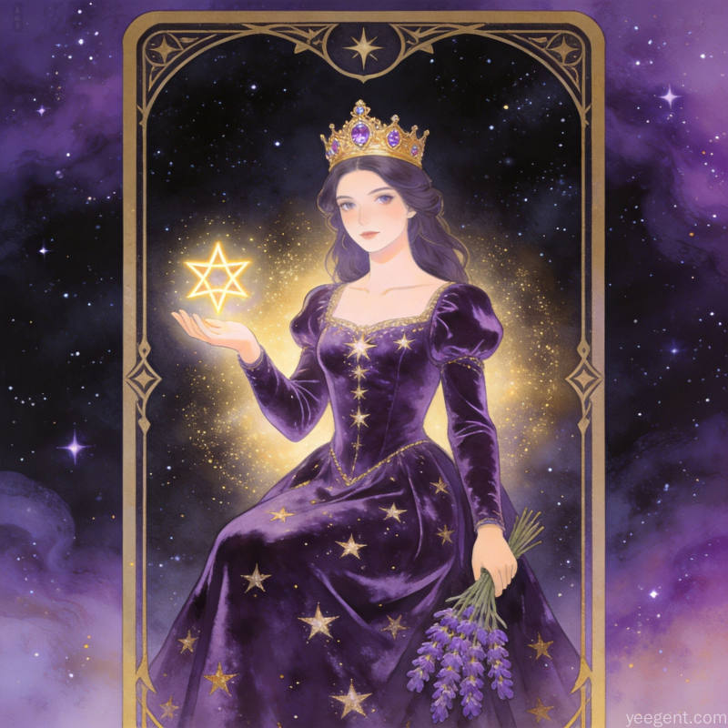 塔罗皇后牌：金星能量与爱情丰收的深层解读
