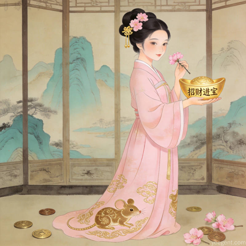 属鼠人事业运势分析配图，展现冲太岁年份的事业转折与贵人相助