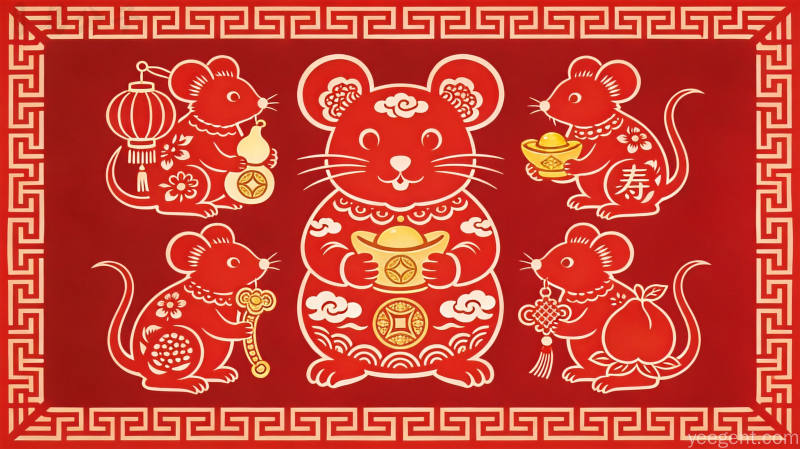 十二生肖背后的文化密码：为何老鼠排第一