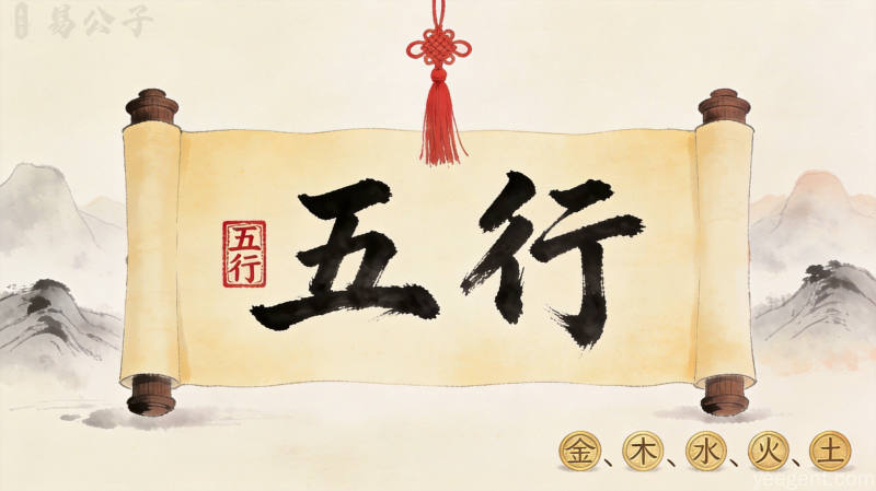 2026年微信昵称名字起名技巧配图——书法文字、书法卷轴风格、卷轴传统美学插画