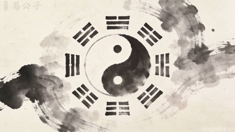 易经入门学习中十二消息卦的变化规律示意配图