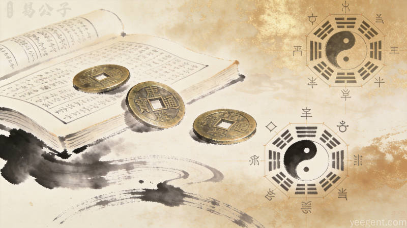 铜钱起卦的传统方法:六爻推演体系的基础框架与入门路径