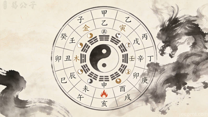 传统命理中日元与流年的动态分析智慧