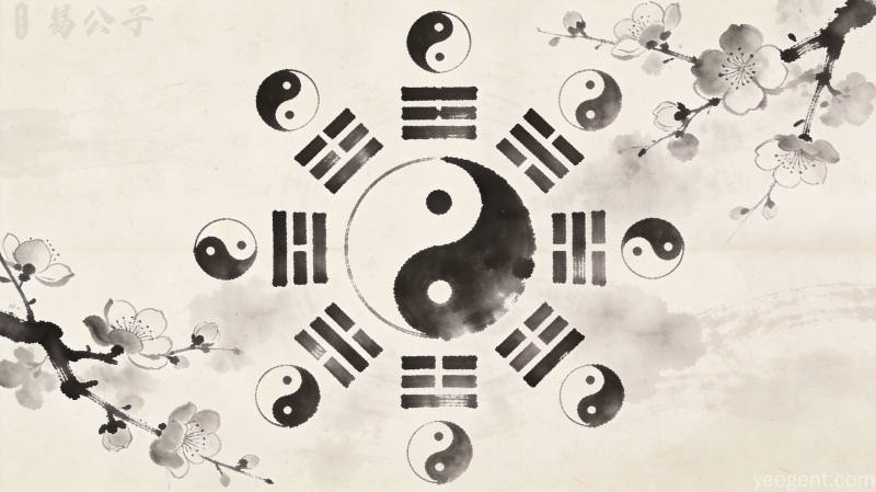 梅花易数象数图解,展现数字与卦象转化关系,古典学术风格