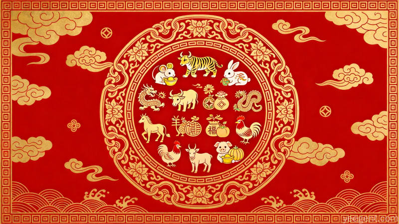 十二生肖的千年典故——瑞兽临门福运来