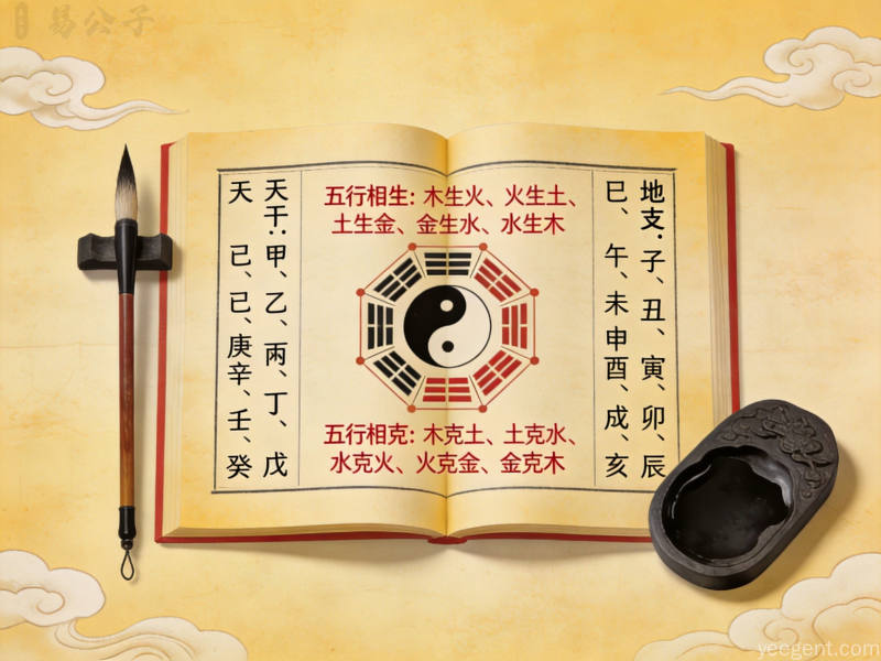 现代都市中商务人士出差旅行的场景与传统水墨元素融合,体现驿马星特质在当代社会中的积极表现与适应能力
