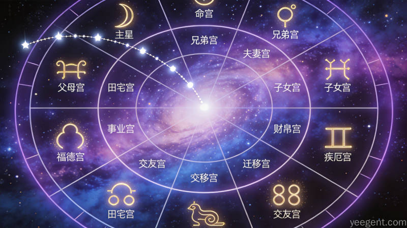 紫微斗数命盘解读——先认十四主星