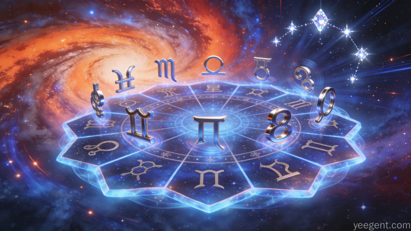 星象命理文化配图——紫微斗数命盘解读——先认十四主星