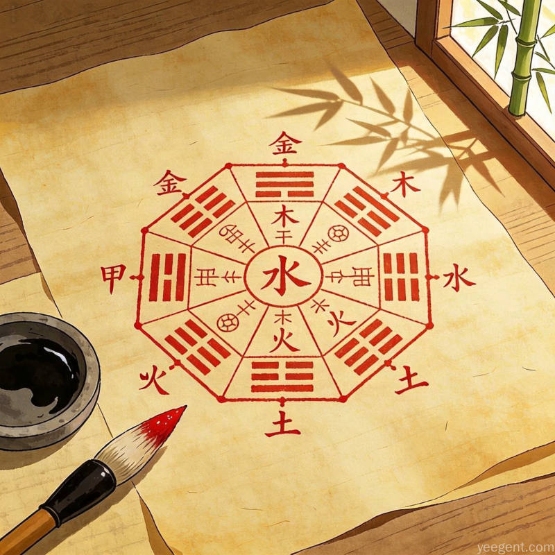 六爻入门:从起卦到解卦的基础认知框架
