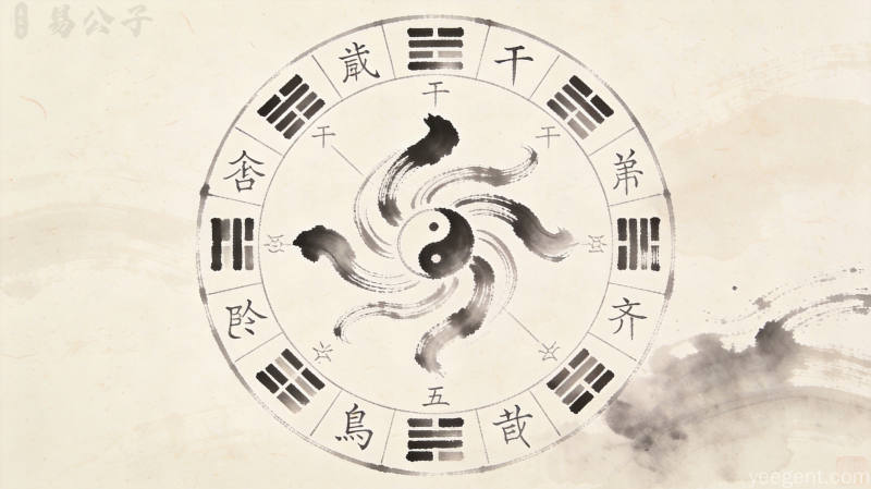 五行相生相克循环图解古典命理文化