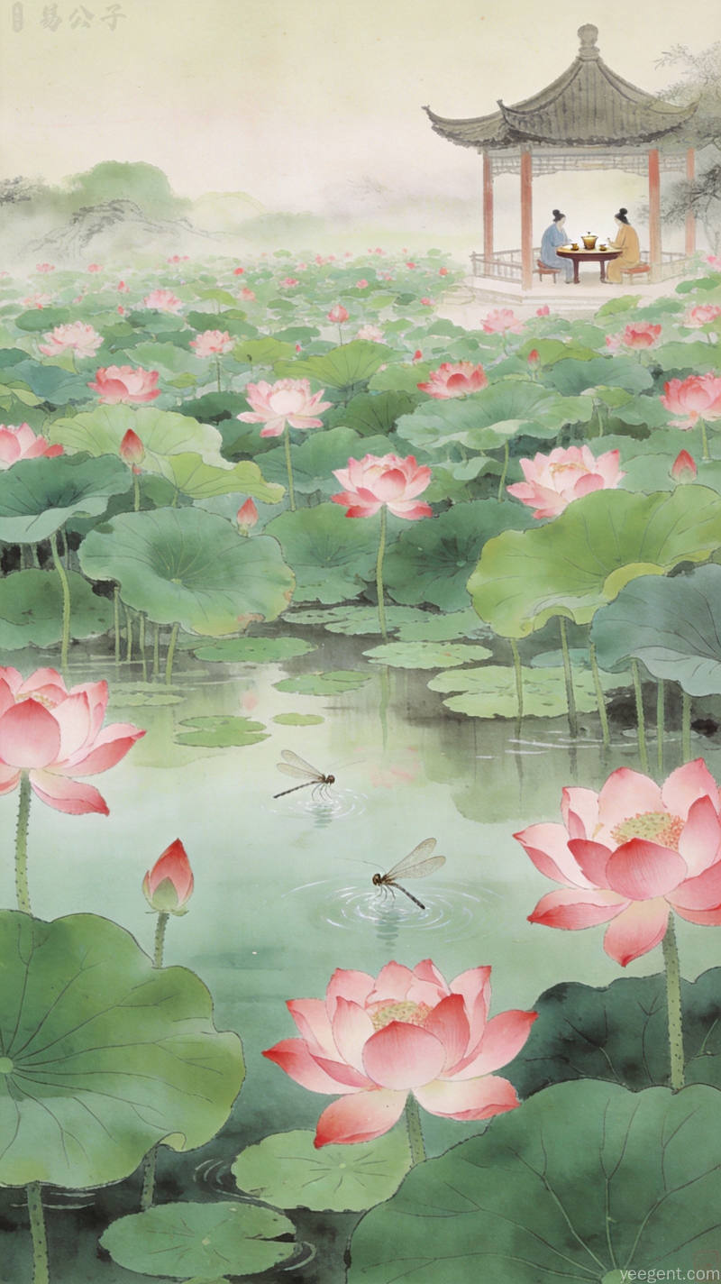 冬病夏治艾灸养生场景插画,传统中医艾灸疗法的温补画面,暖黄色调搭配草药元素呈现古老养生智慧