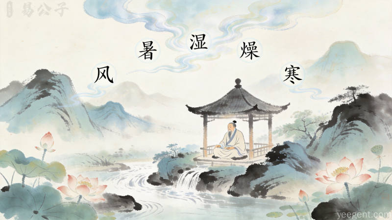丙午年夏季五气养生图示三:易学智慧的视觉呈现