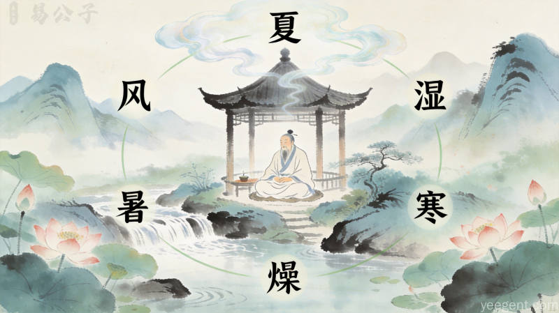 丙午年夏季五气养生图示二:传统学术的文化解读
