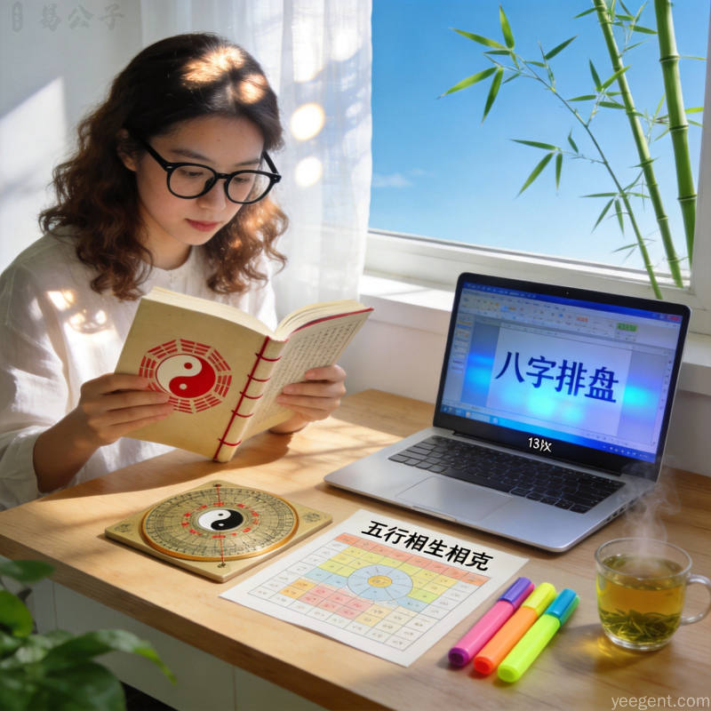 五大手平八字命理系统配图,增加文章视觉辅助效果