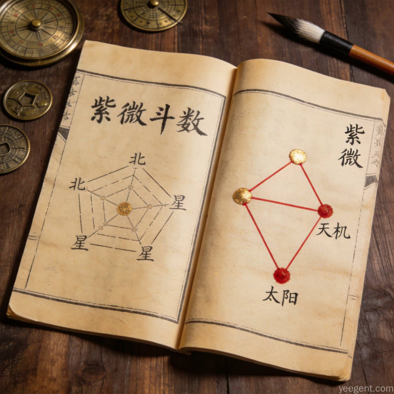 紫微斗数入门:从零看配图,增加文章视觉辅助效果