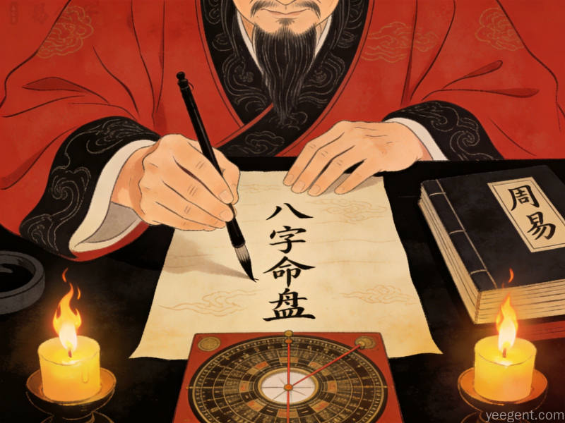 五大手平八字命理系统配图,补充说明相关知识点