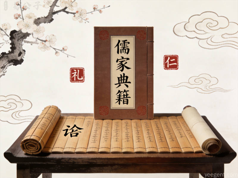 儒家典籍竹简体现中华文化传承