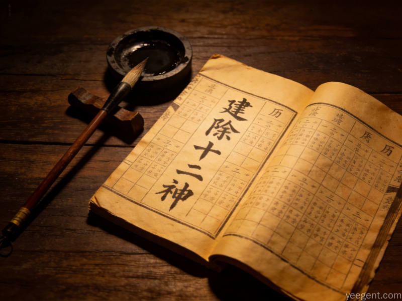 看懂老黄历宜忌只需掌握建除十二神
