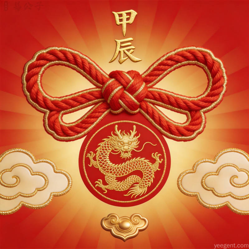从干支纪年到穿红戴红习俗演变的传统文化时间脉络示意