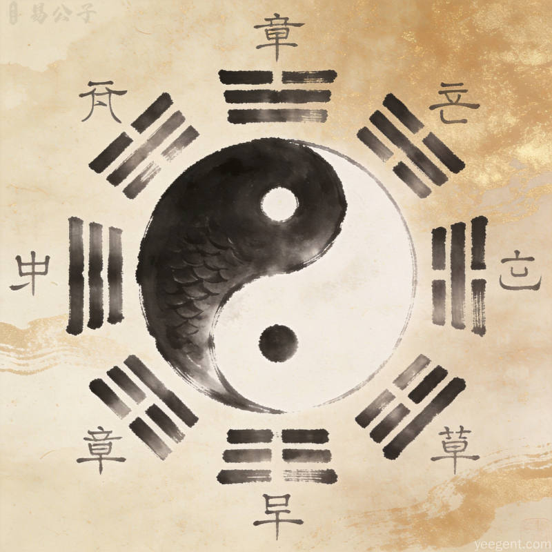 六爻入门基础:从八卦到六十四卦的传统推演体系