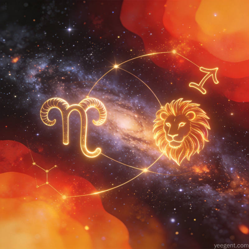 火象星座的爱情模式:白羊与狮子的能量共振与相处之道