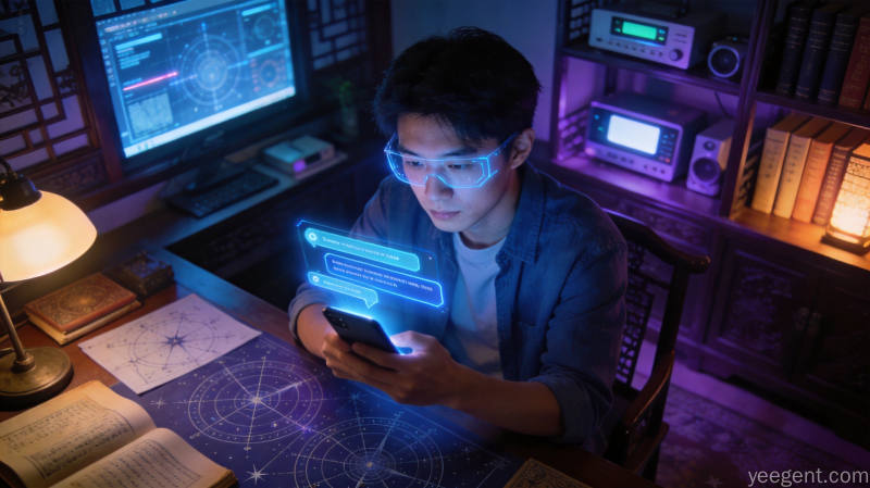 AI prompt替代命理App:小红书5600万浏览量背后的年轻人新玩法