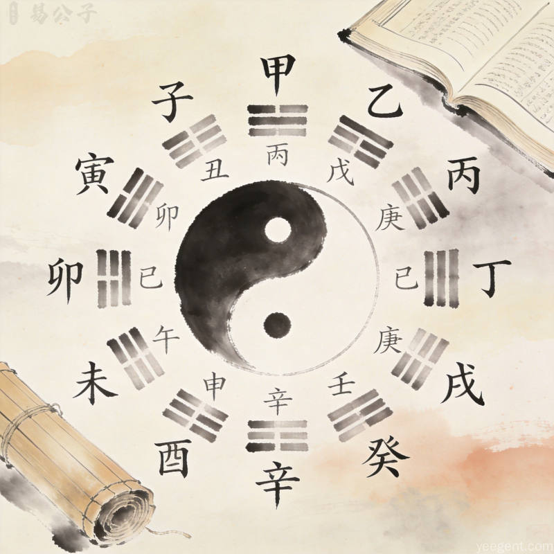 天干地支与四柱框架:八字命理入门的核心认知路径