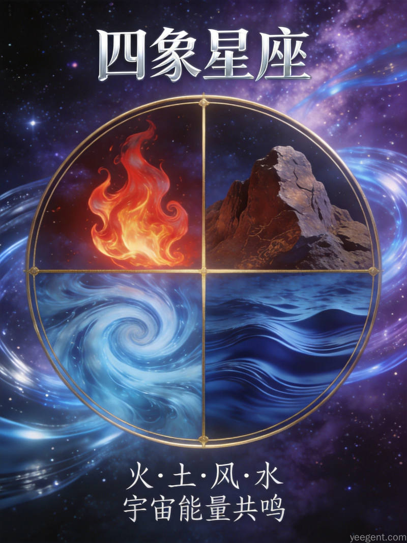 星座四象元素的性格密码:火象土象风象水象的人际适配逻辑