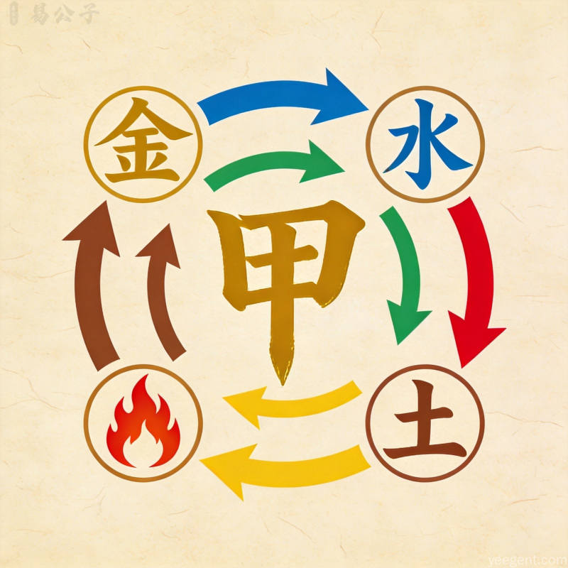 八字身强身弱怎么判断:以日干为中心的四步分析法