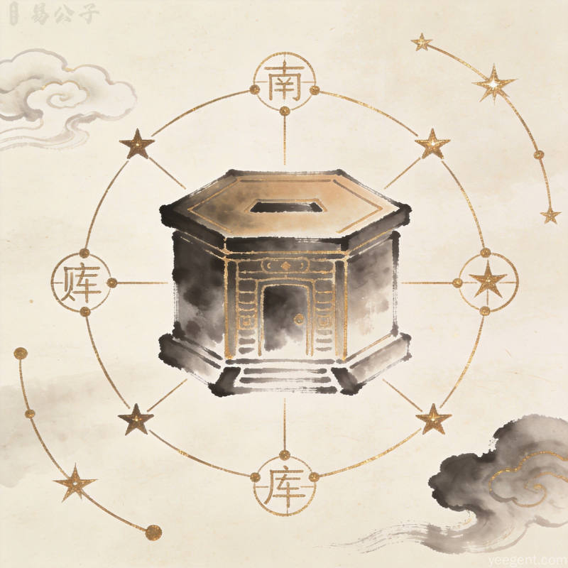 紫微斗数中天府星的性格密码:南斗财库主的独立格局与处世智慧