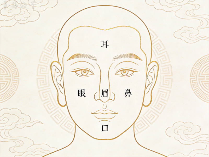 传统相学中的五观体系：从五官看古人的识人智慧